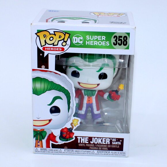 The DC Holiday Santa Joker Funko Pop - Picture 1 of 4